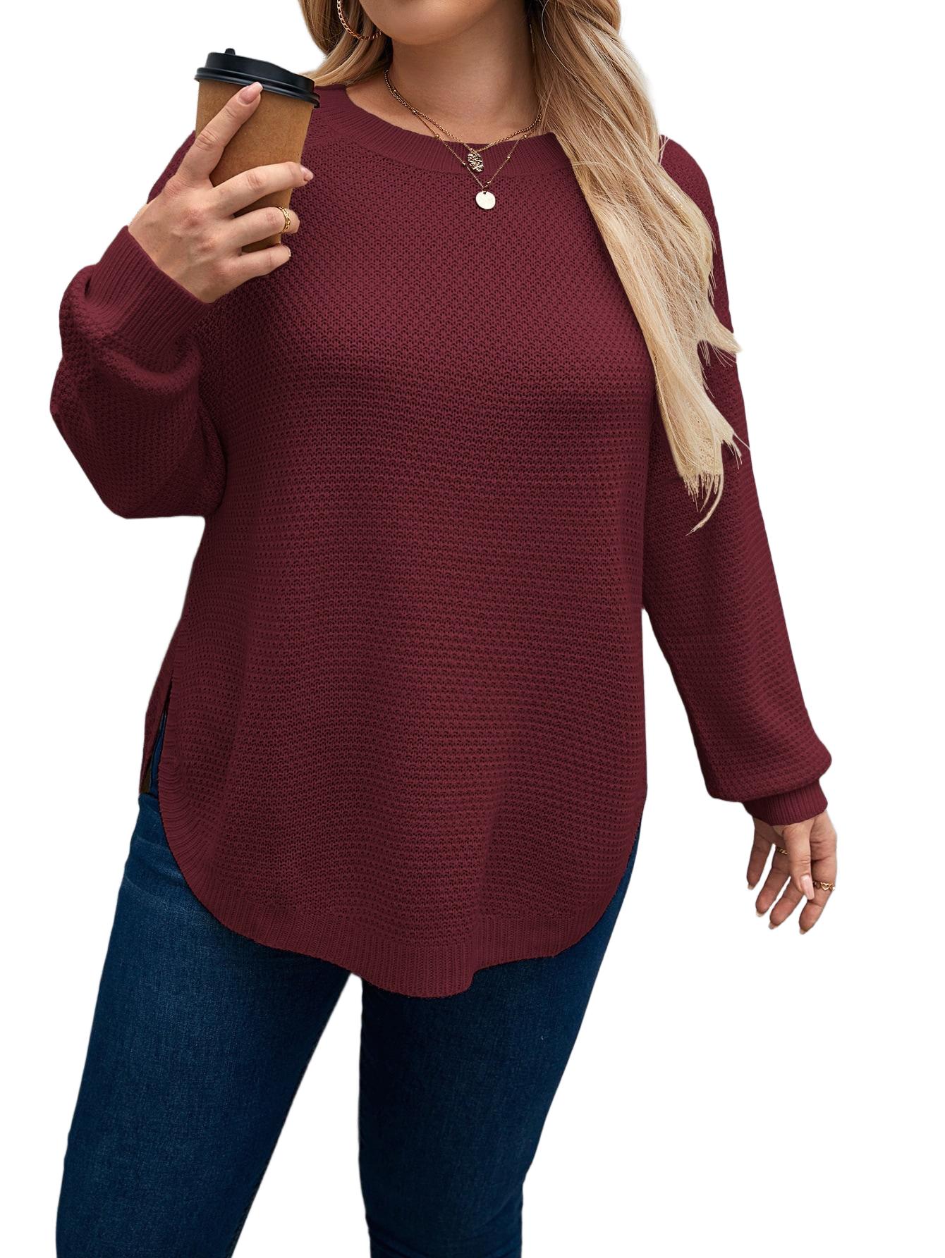 SWETER BORDOWY DAMSKI