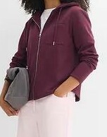 BLUZA ROZPINANA Z KAPTUREM