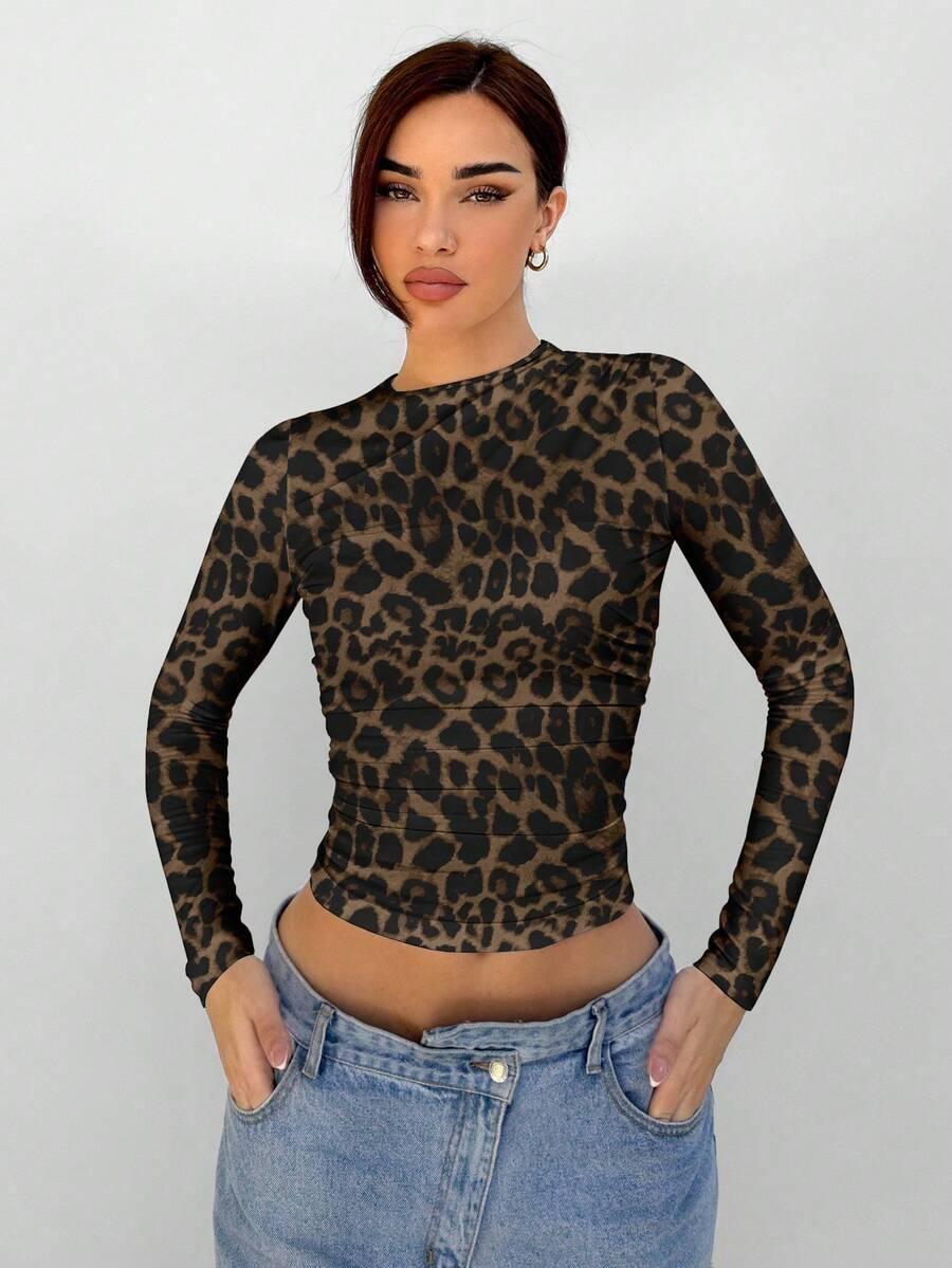 bluzka animal print