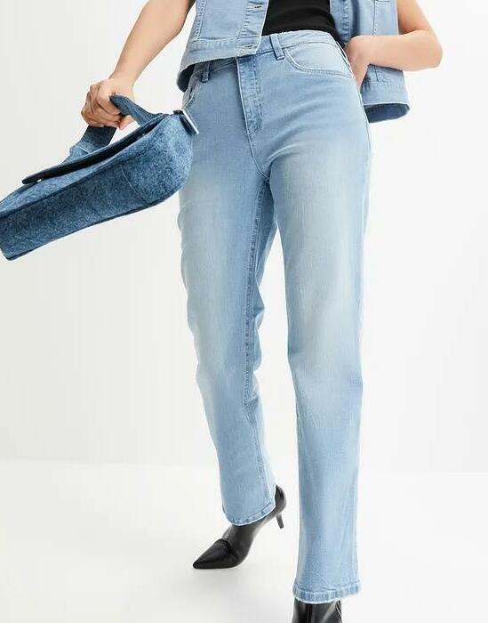 NIEBIESKIE SPODNIE JEANS