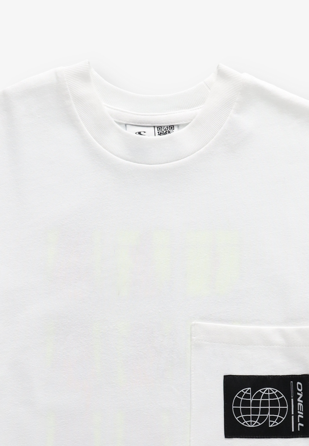 BIAŁY T-SHIRT NADRUK 3850020-11010