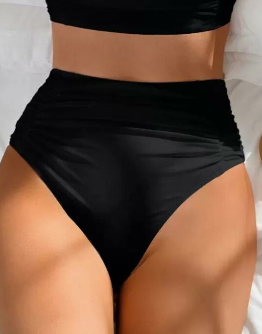 CZARNY dół od bikini