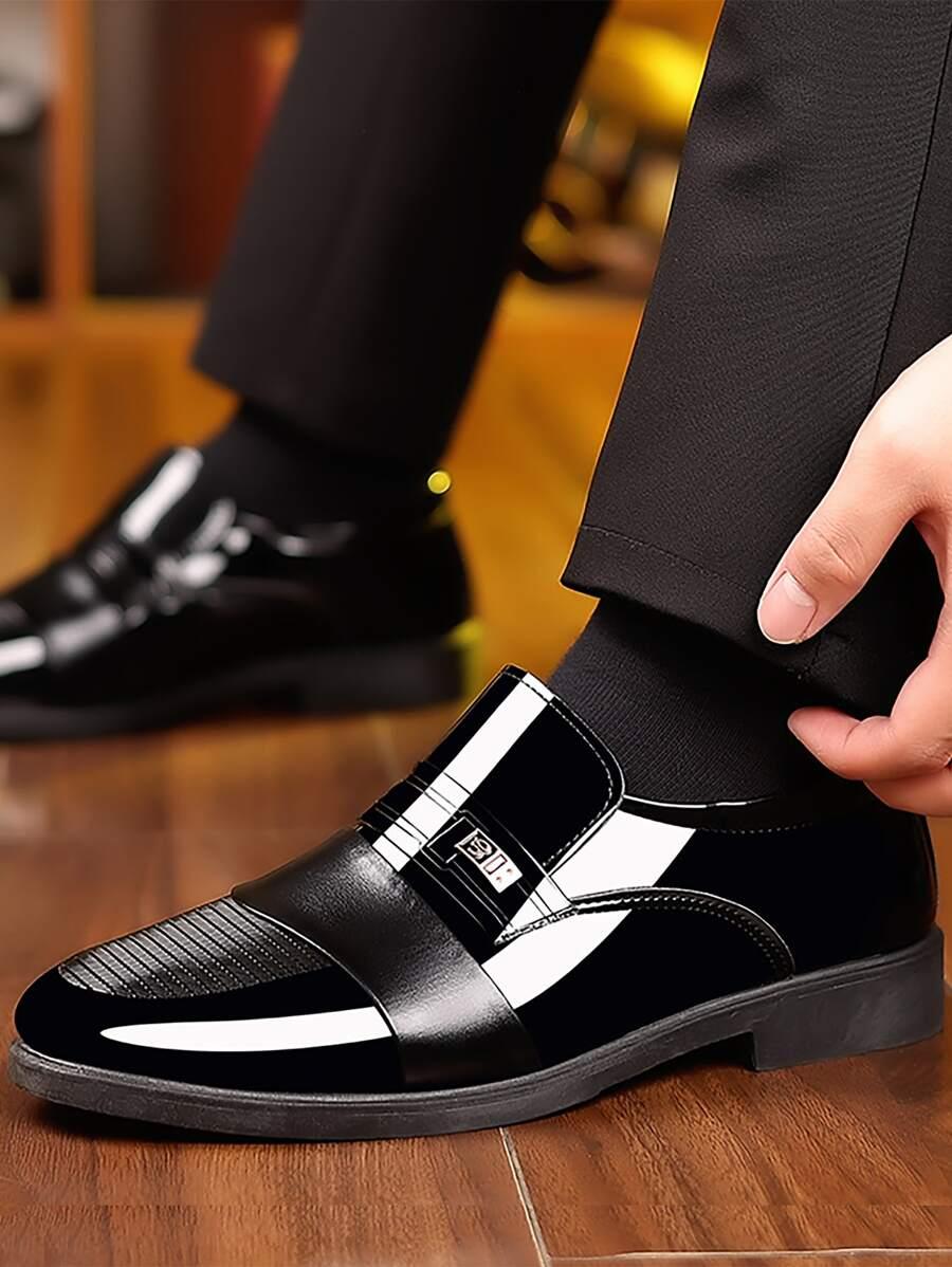 CZARNE ELEGANCKIE MOKASYNY