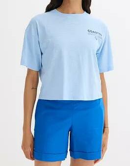 T-SHIRT DAMSKI Z NADRUKIEM