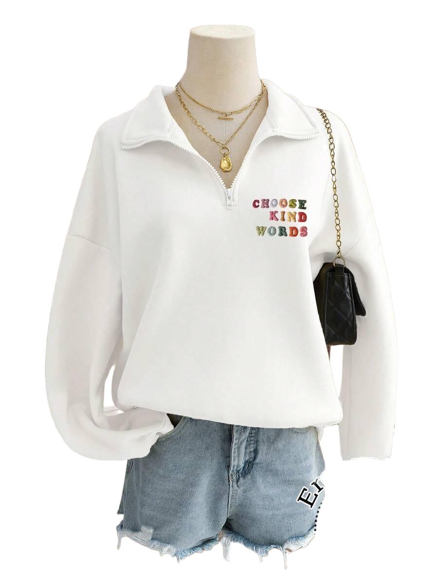 BLUZA DAMSKA BEZ KAPTURA