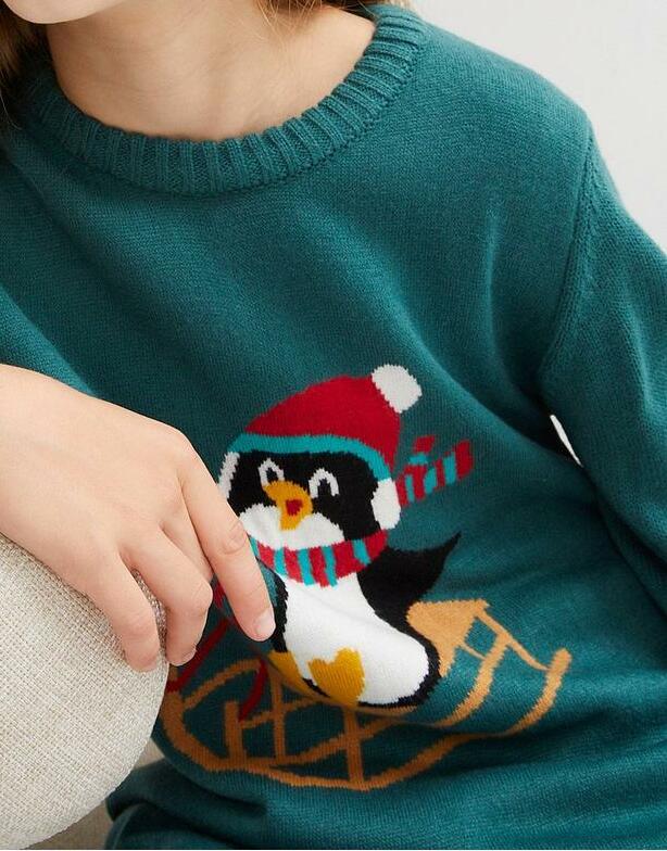 DZIECIĘCY SWETER ŚWIĄTECZNY 