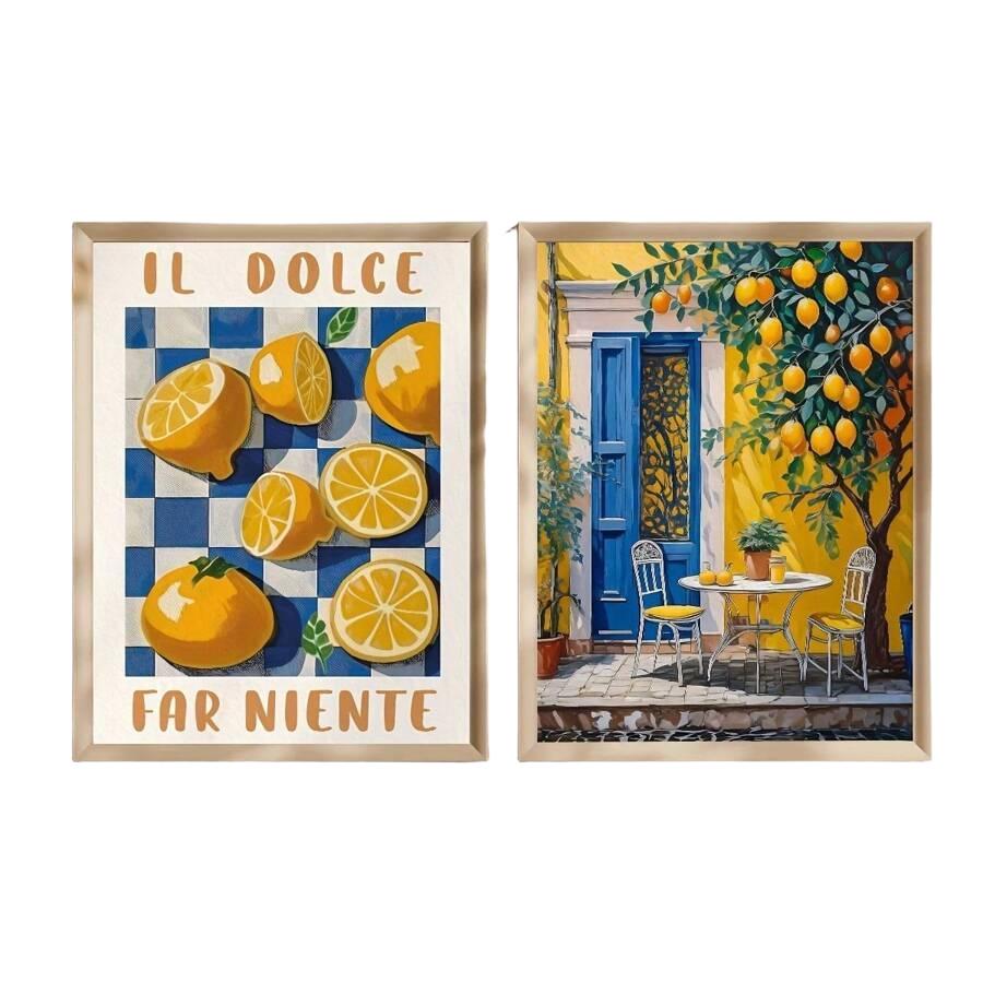 plakat na płótnie 2-pack