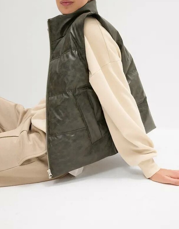 KAMIZELKA PUCHOWA PLUS SIZE