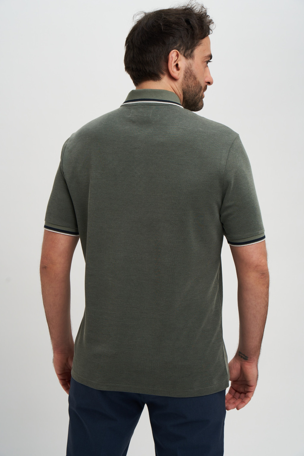 KLASYCZNA KOSZULKA POLO GUZIKI T28-3312M-S7