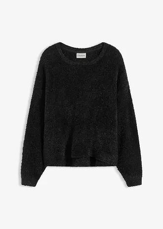 SWETER DAMSKI Z OKRĄGŁYM DEKOLTEM 