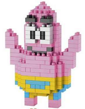 zestaw klocków Patrick Star Spongebob
