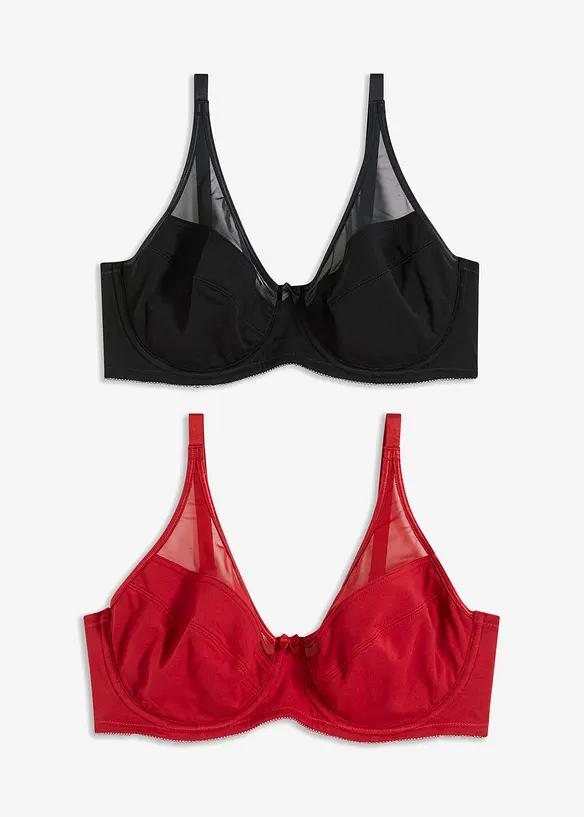 BIUSTONOSZ MIĘKKI Z FISZBINAMI 2 PAK