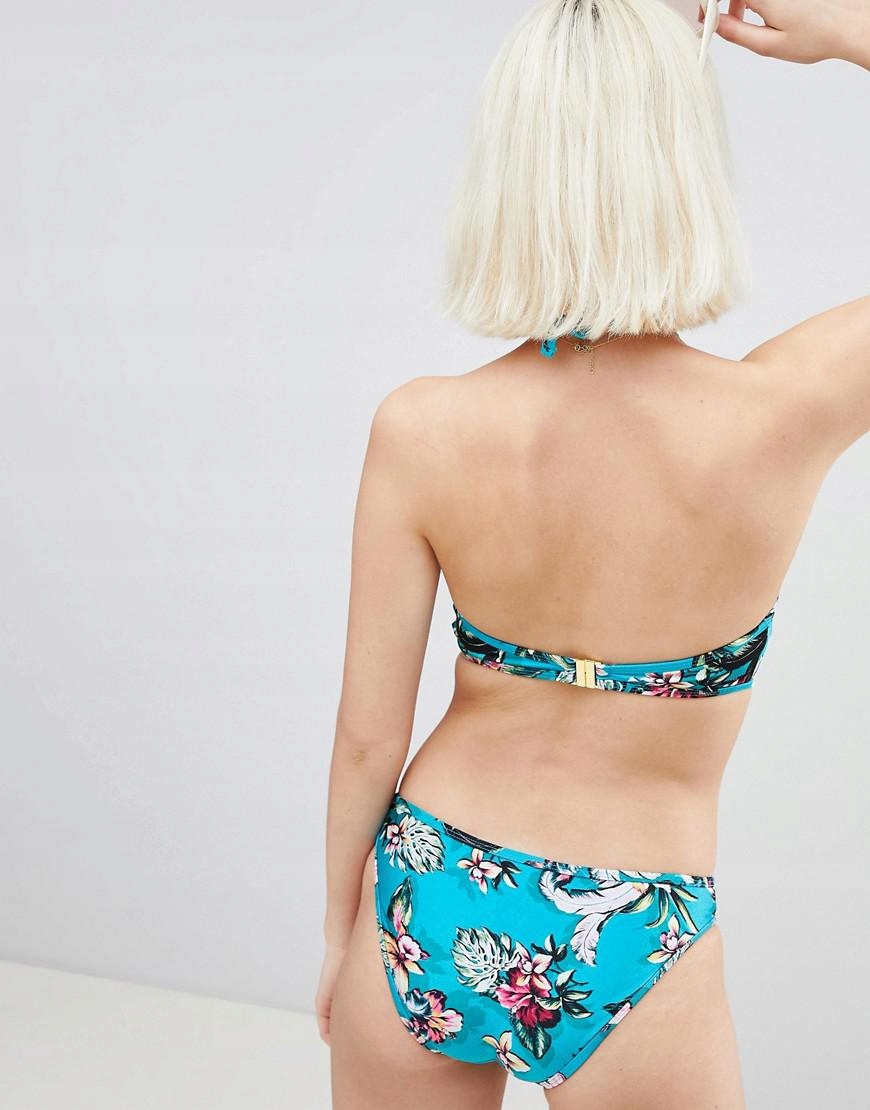 dół od bikini print