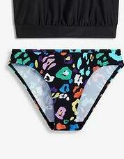 dół od bikini print 
