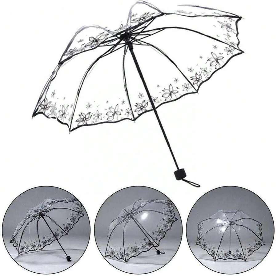 PRZEZROCZYSTY PARASOL wzór