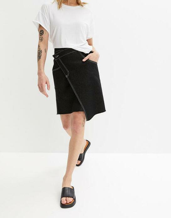 SPÓDNICA JEANSOWA MINI