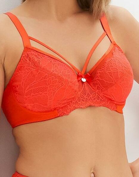 BIUSTONOSZ DAMSKI PLUS SIZE MIĘKKI Z FISZBIANAMI