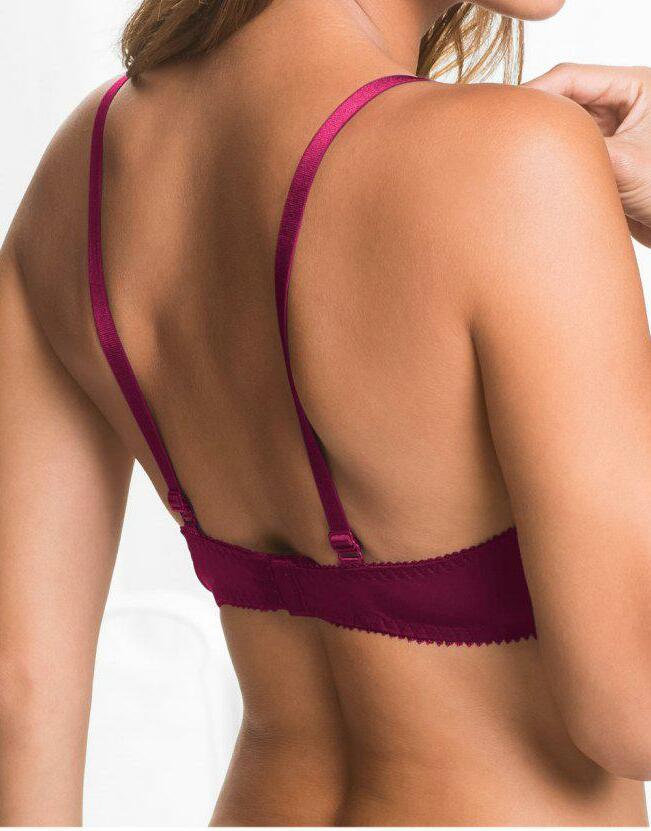 BIUSTONOSZ Z KORONKĄ PUSH-UP 3PAK 