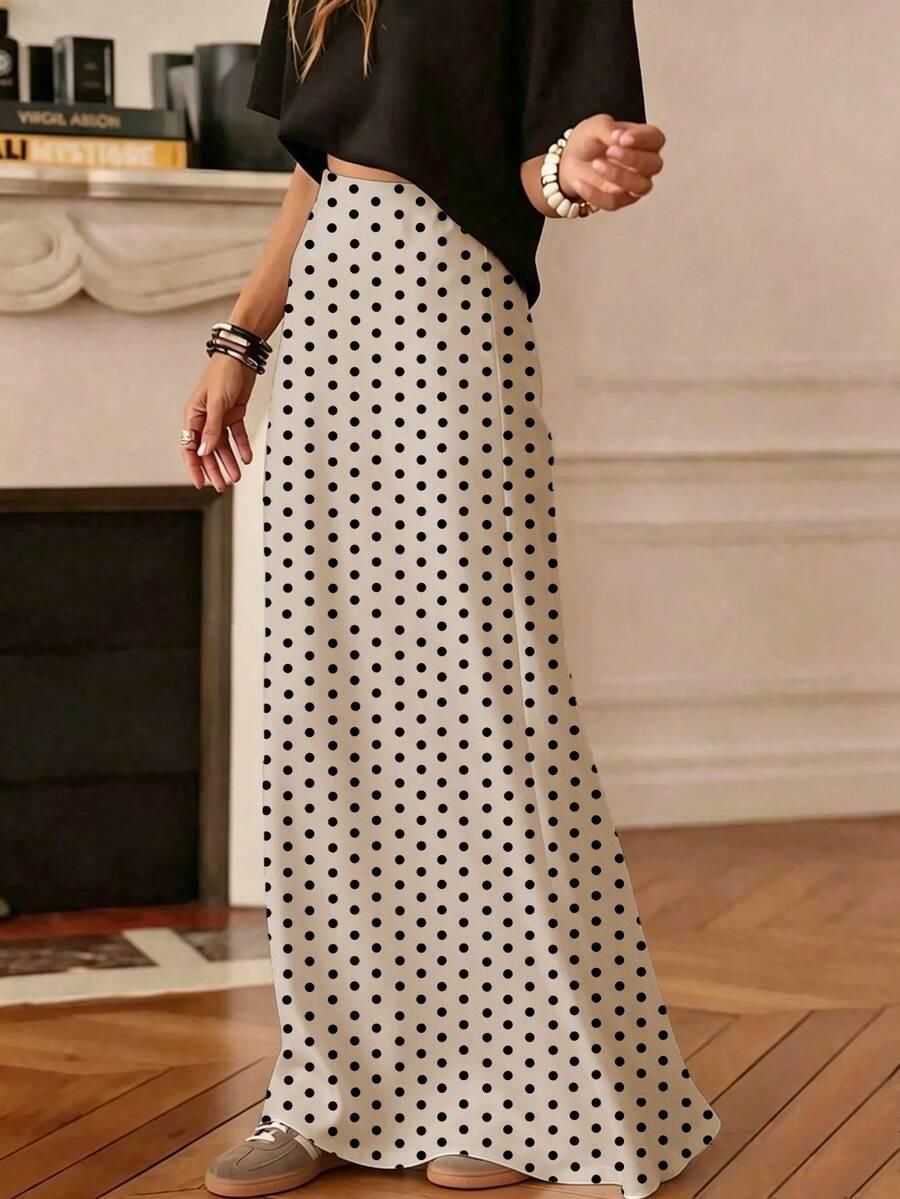 maxi spódnica wzór