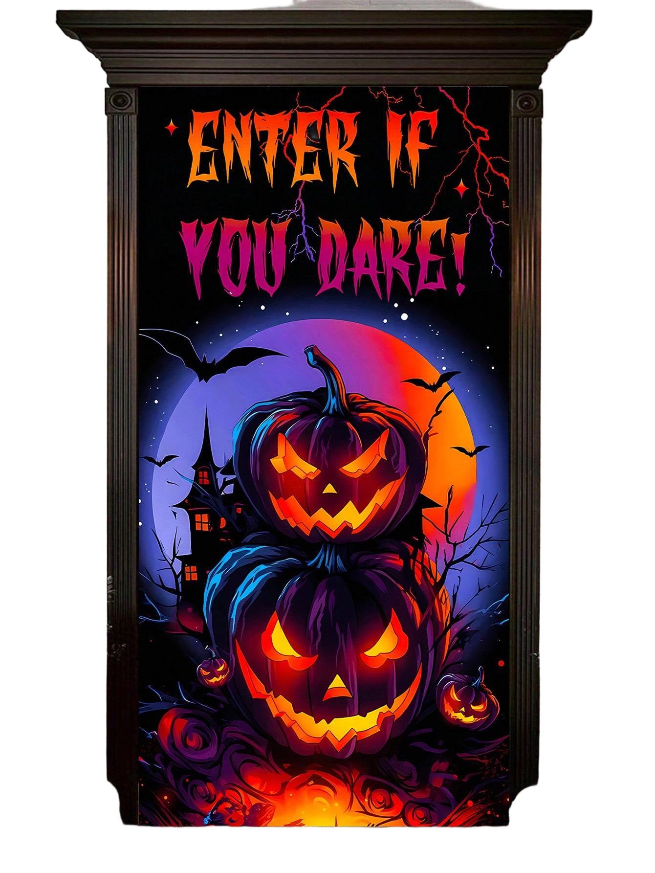 ZASŁONA NA HALLOWEEN Z NADRUKIEM 