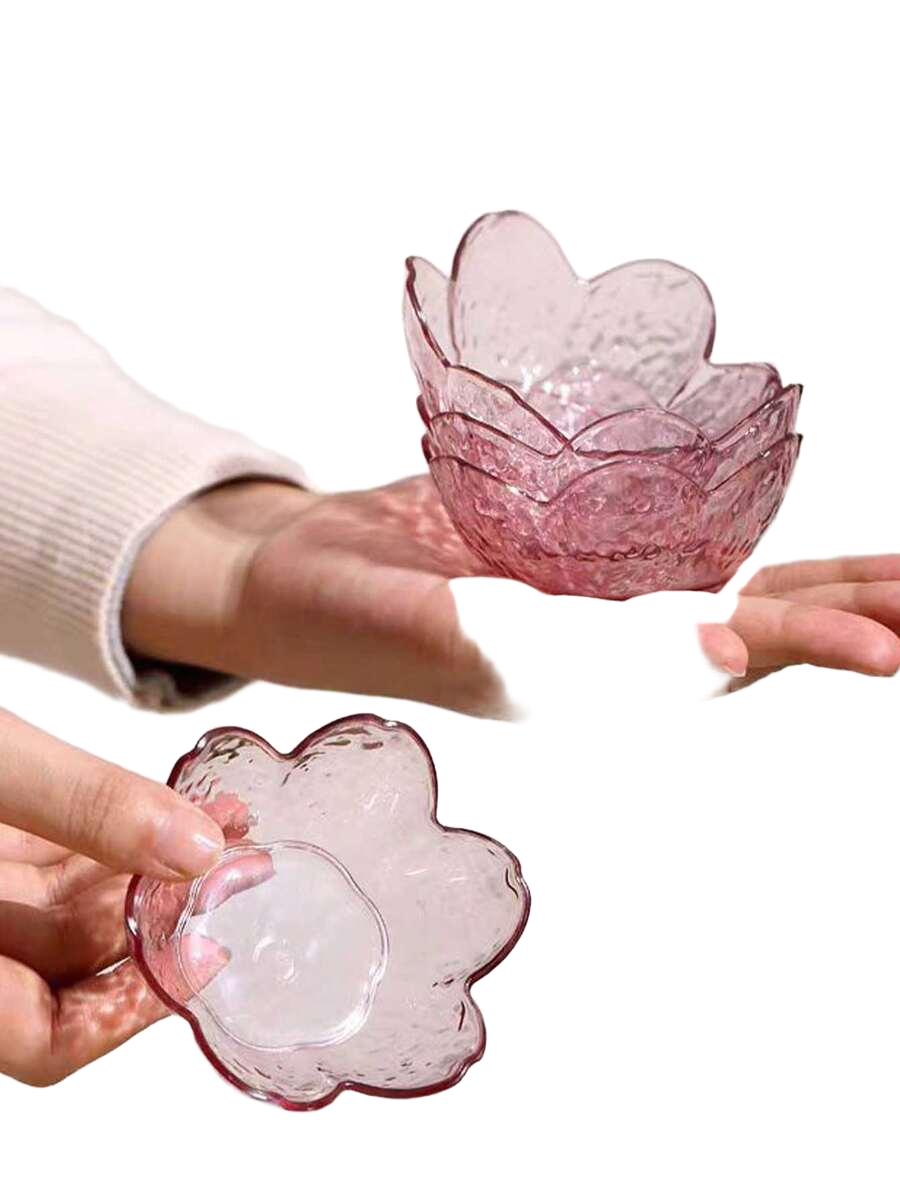 różowe plastikowe sosierki 2 pack