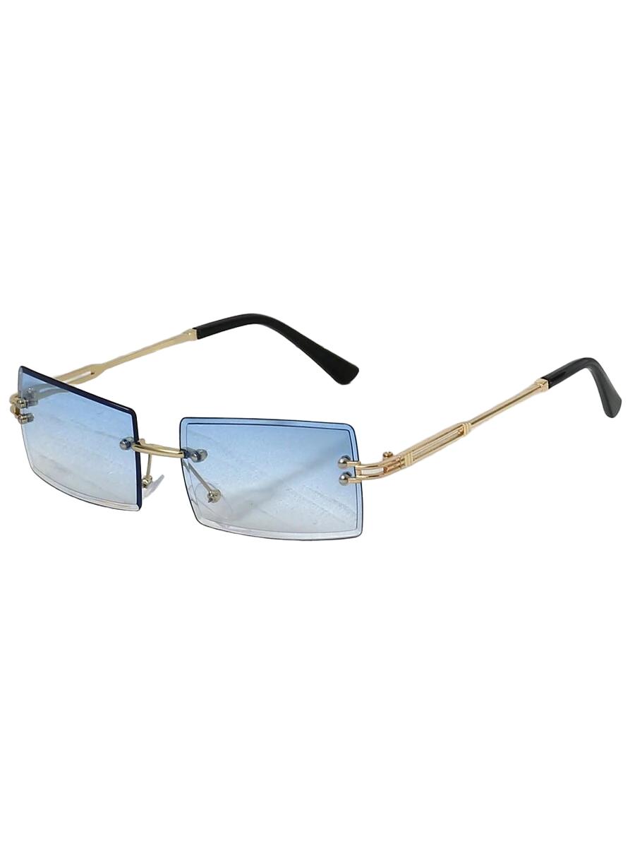 niebieskie okulary przeciwsłoneczne