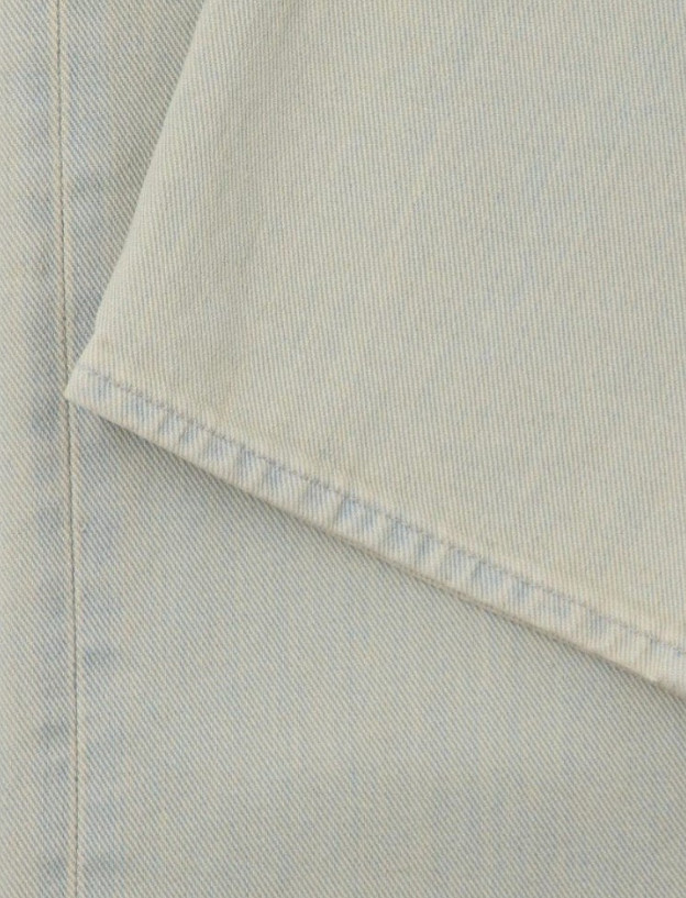 NIEBIESKIE SPODNIE JEANS WASH EFFECT