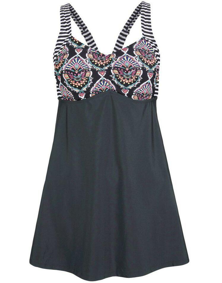 STRÓJ KĄPIELOWY TANKINI PRINT 