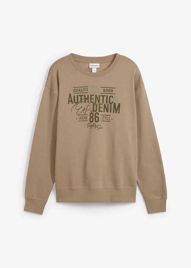 BLUZA Z NADRUKIEM MĘSKA