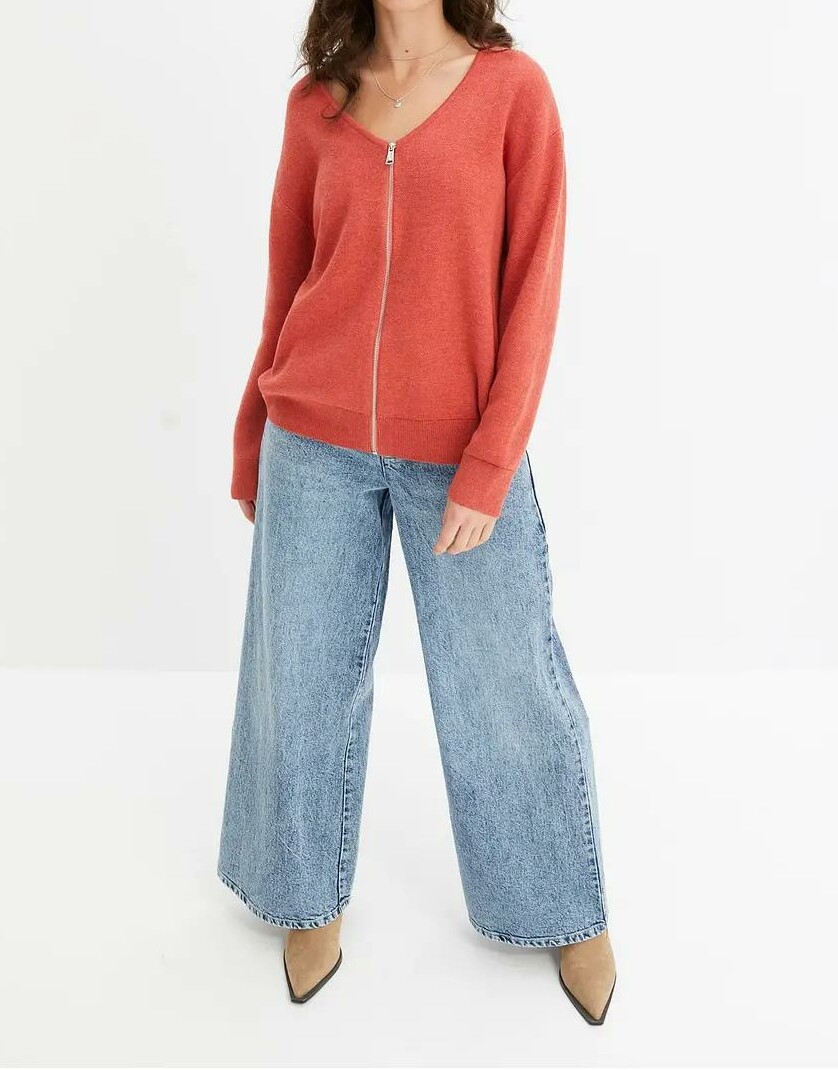 ROZPINANY SWETER DAMSKI