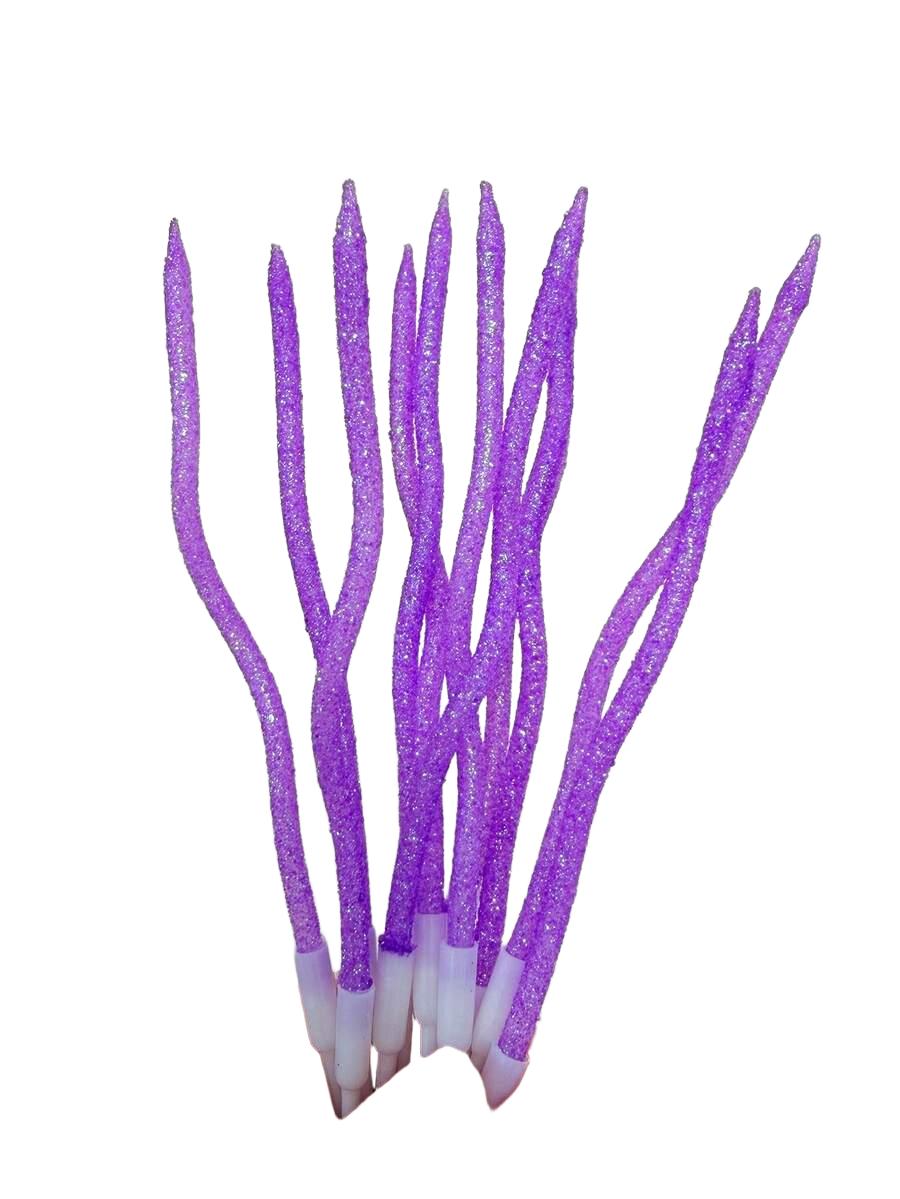 FIOLETOWE ŚWIECZKI 12-PACK