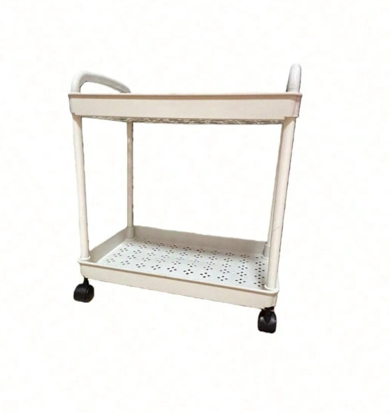 biały mobilny organizer