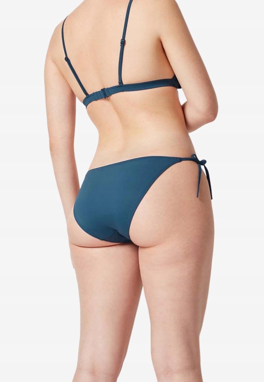 granatowy dół od bikini wiązanie