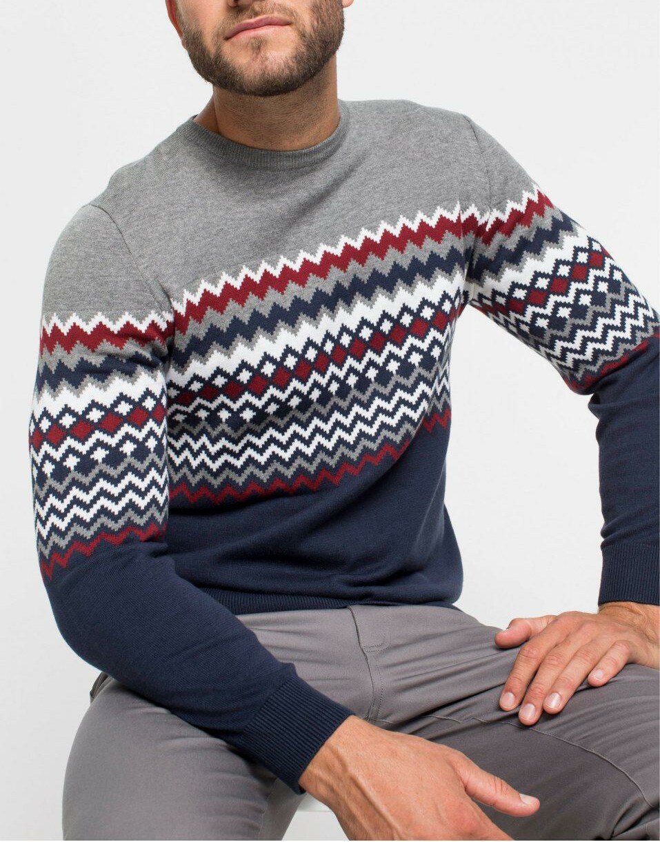 SWETER MĘSKI W NOREWSKI WZÓR