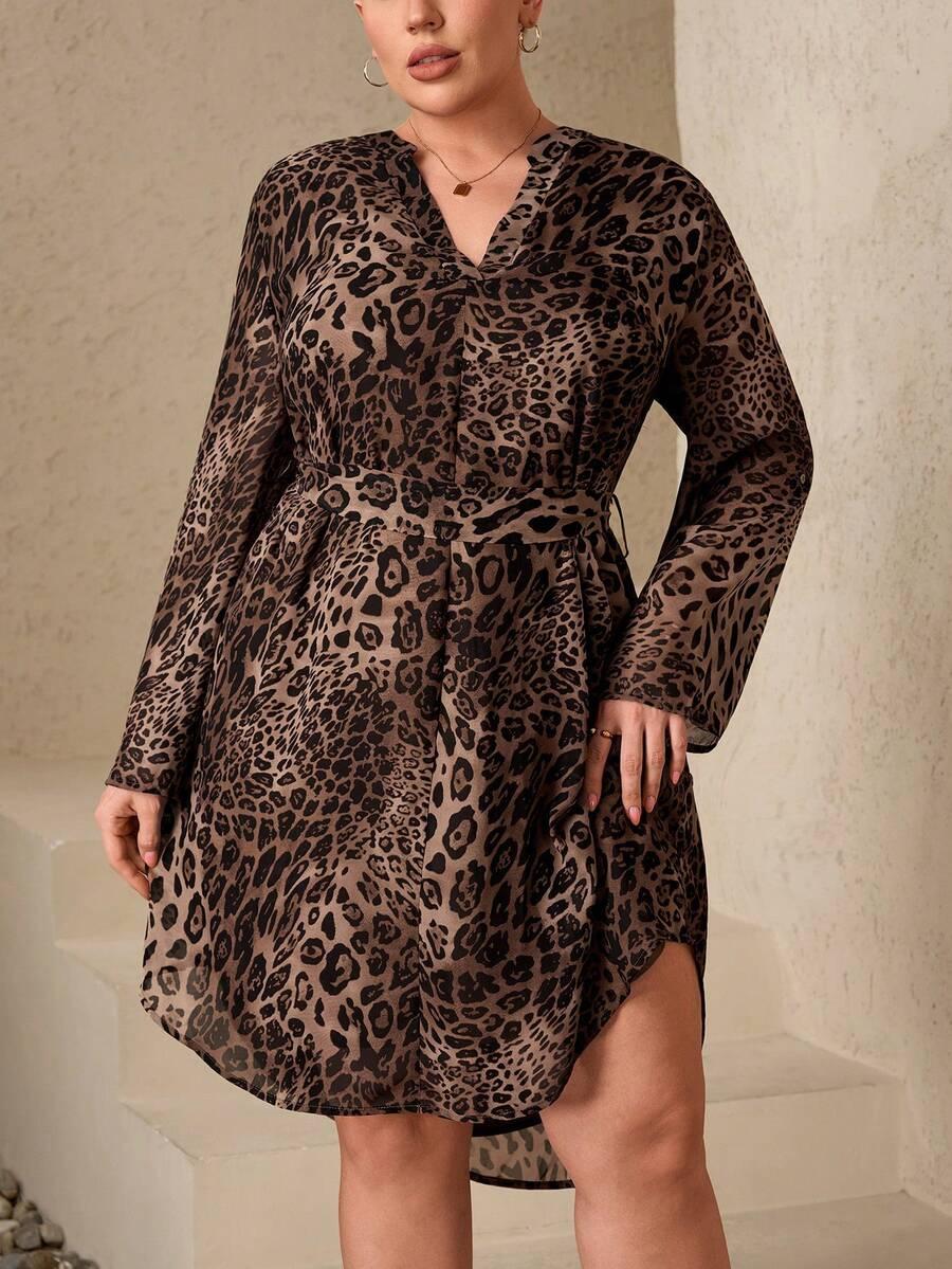 sukienka animal print