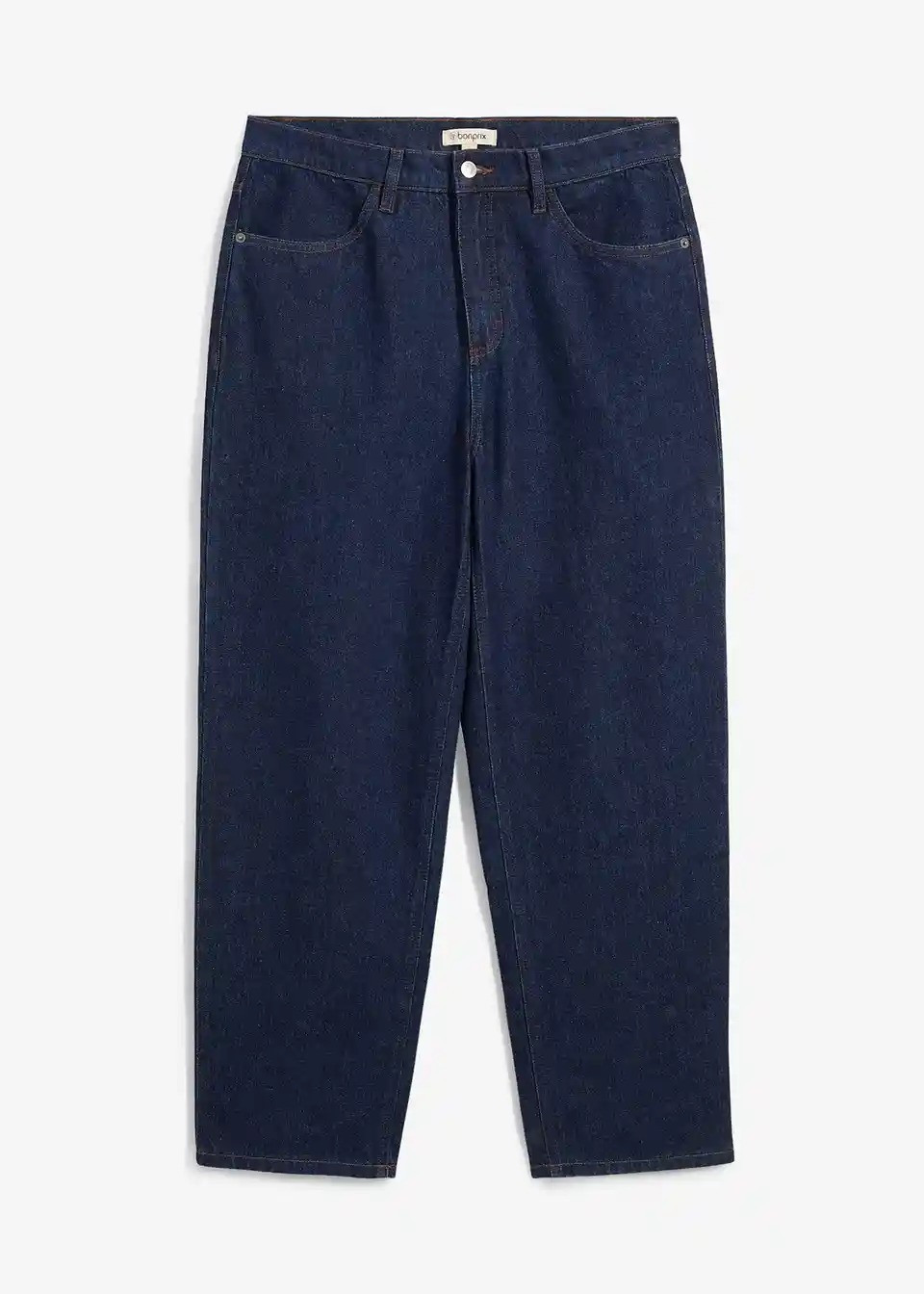 GRANATOWE SPODNIE JEANS