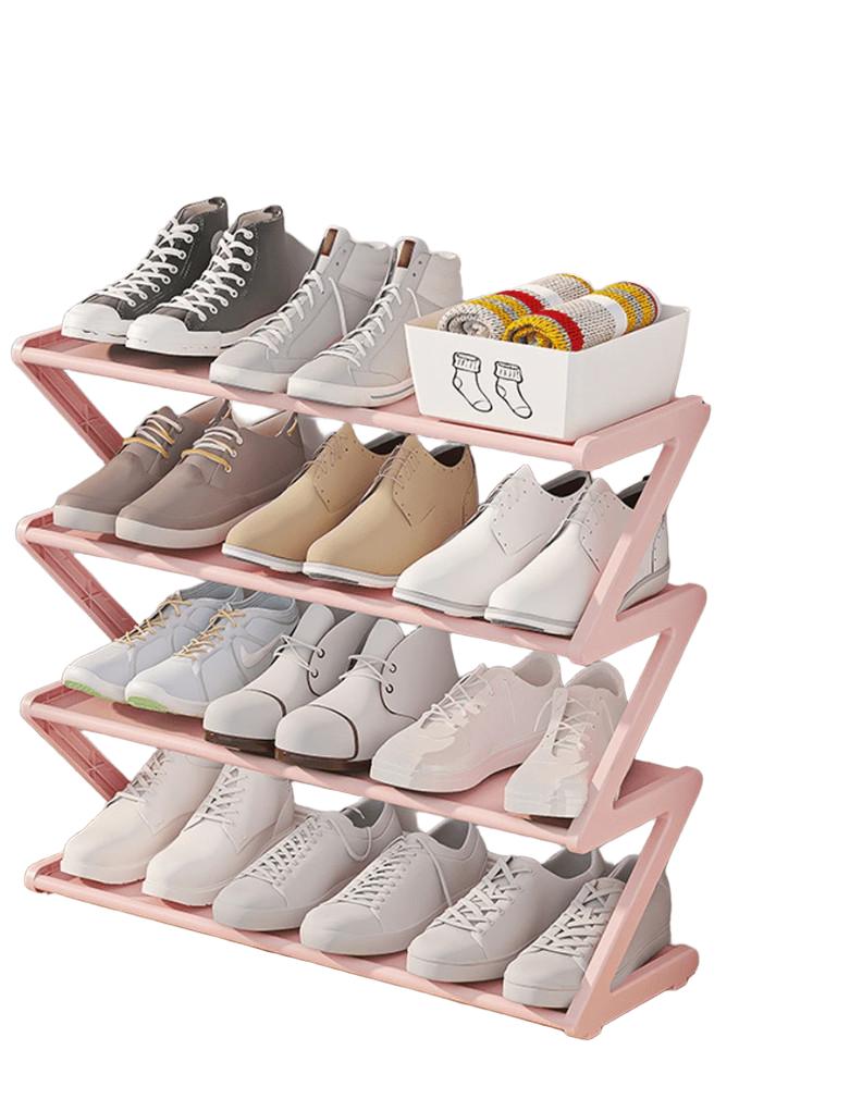 różowa PÓŁKA NA BUTY