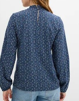 BLUZKA  DAMSKA Z LEJĄCEJ WISKOZY