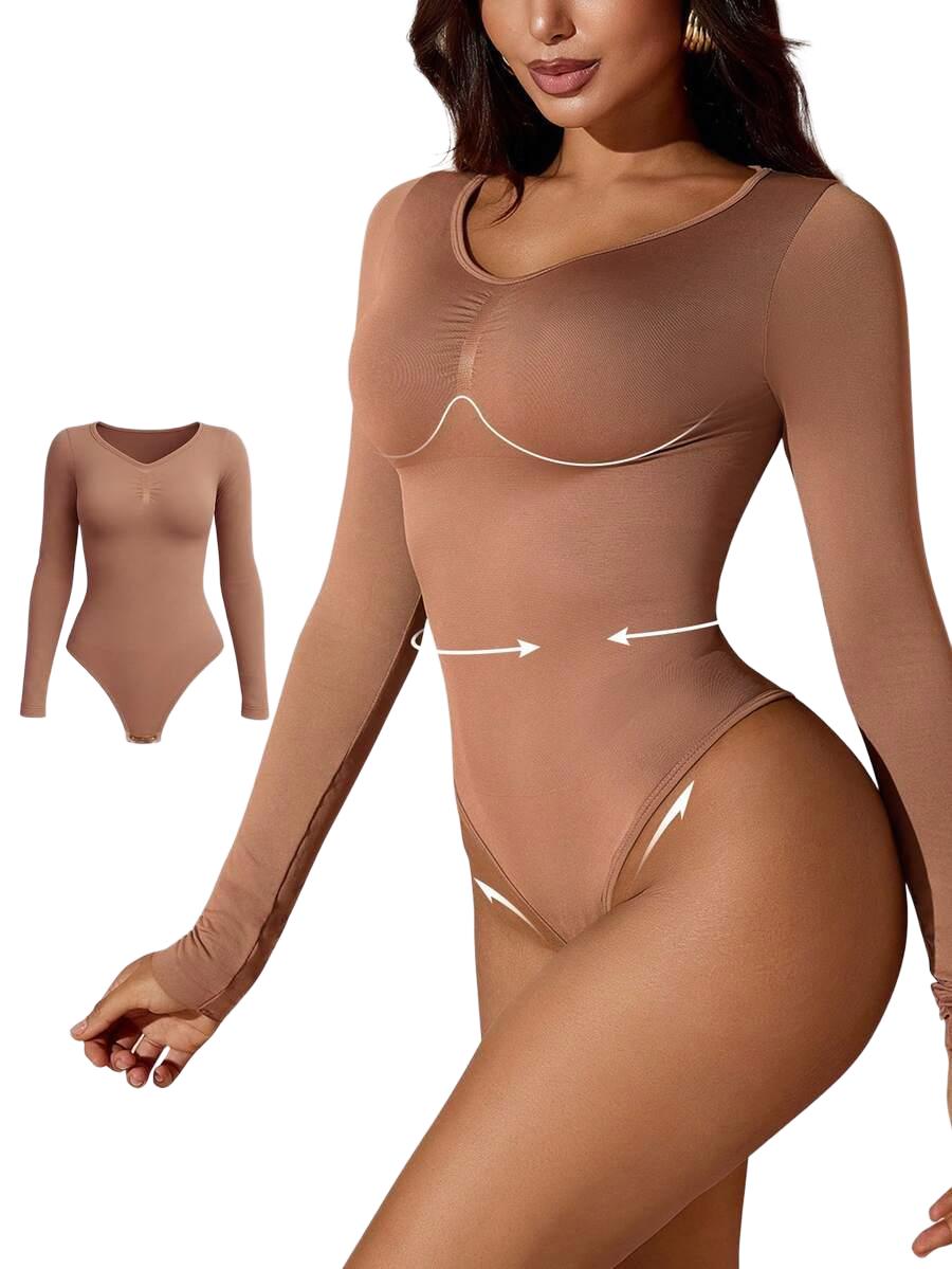 BODY MODELUJĄCE DŁUGI RĘKAW