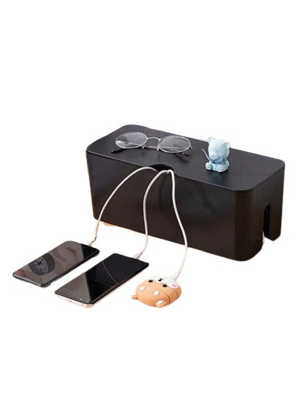 CZARNY ORGANIZATOR NA KABLE