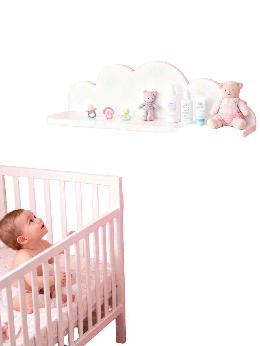 półka do pokoju dziecięcego chmura 3-pack