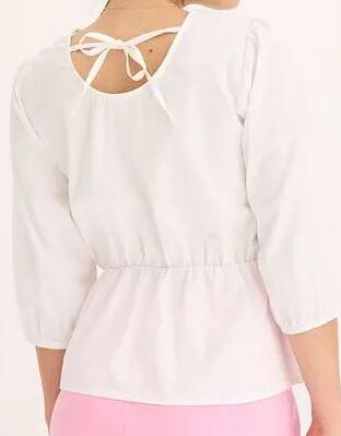 BLUZA Z BUFIASTYMI RĘKAWAMI
