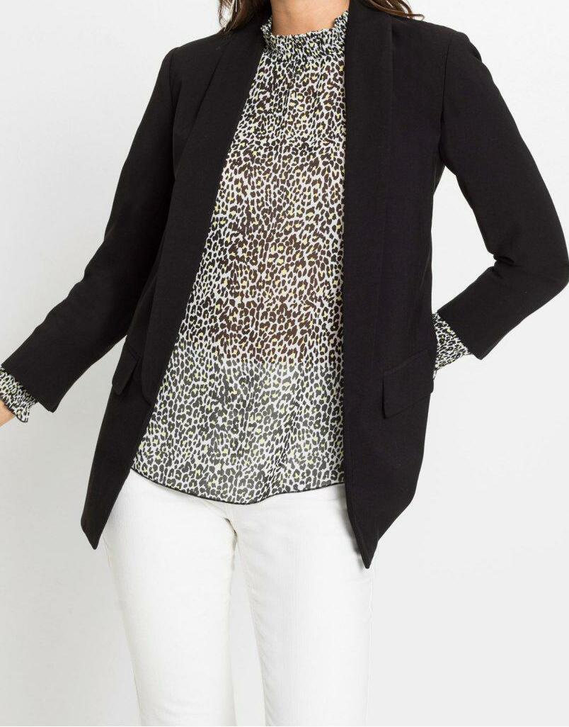 CZARNA MARYNARKA OVERSIZE
