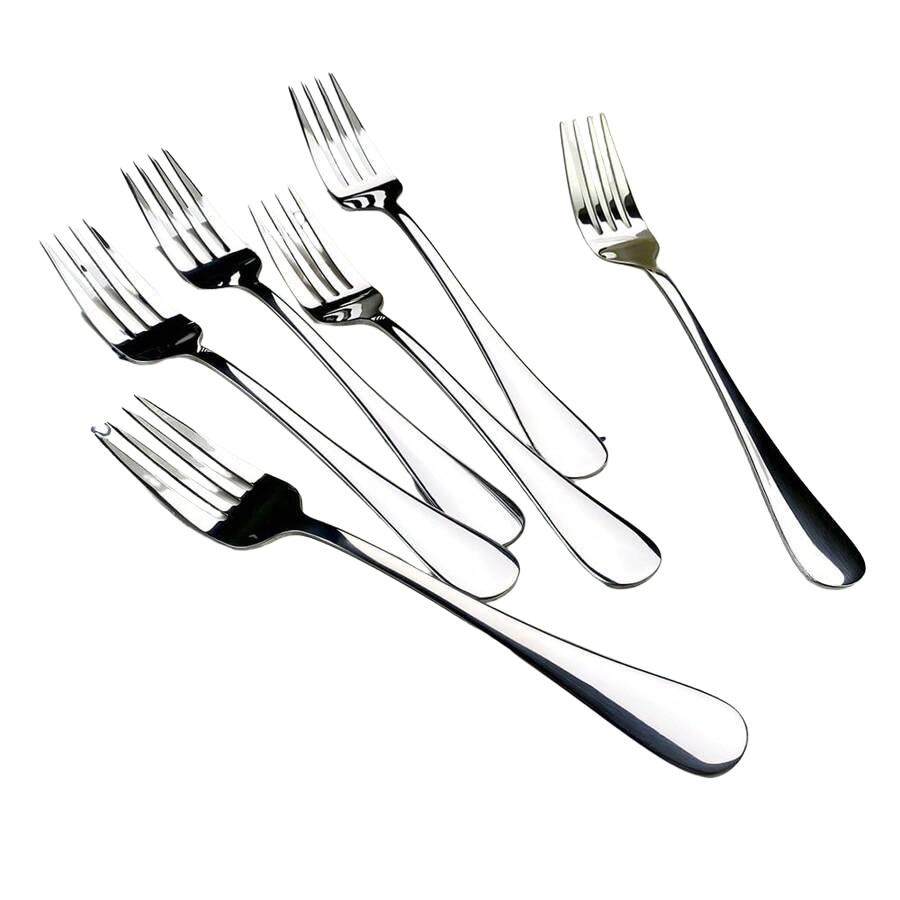 srebrne widelce 6-pack
