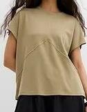 T-SHIRT Z KRÓTKIM RĘKAWEM