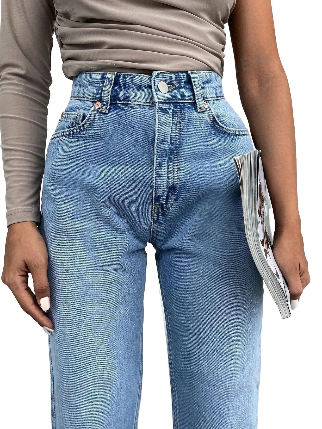 NIEBIESKIE SPODNIE JEANS