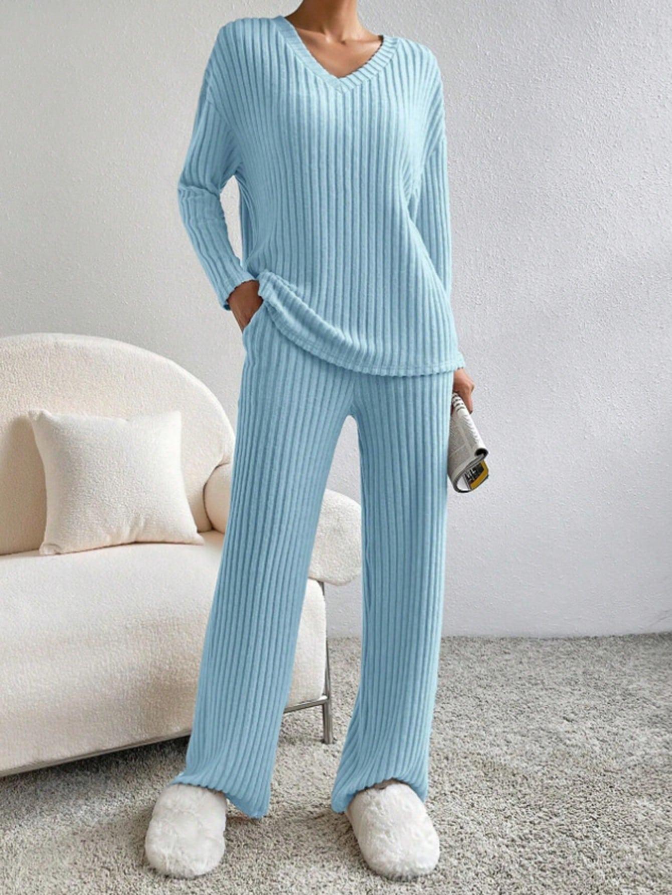 bluzka spodnie piżama komplet