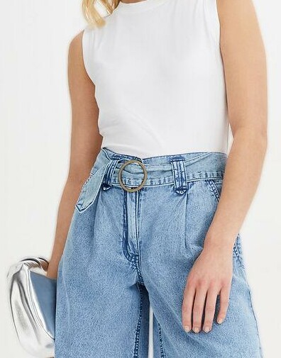 BERMUDY JEANSOWE DAMSKIE