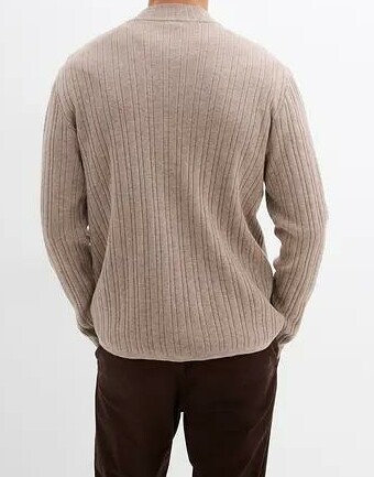 SWETER MĘSKI ROZPINANY PLUS SIZE