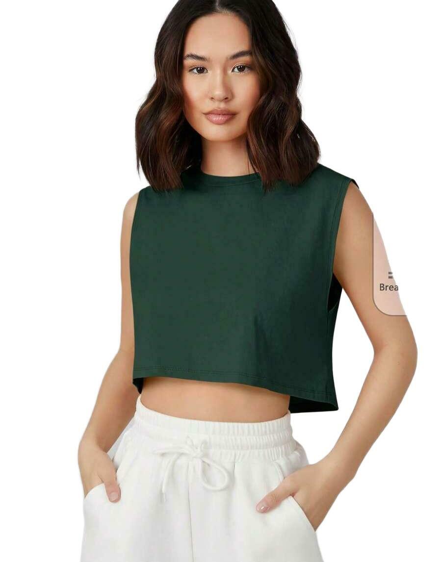 ZIELONY TOP BASIC